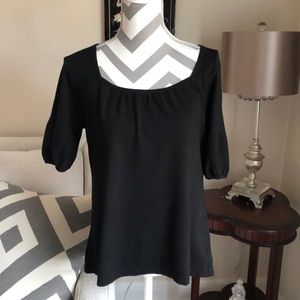 🎉 Ann Taylor Loft Black Top